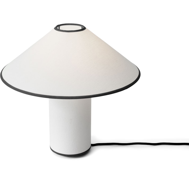 Colette ATD6 Bordslampa, Vit/Svart