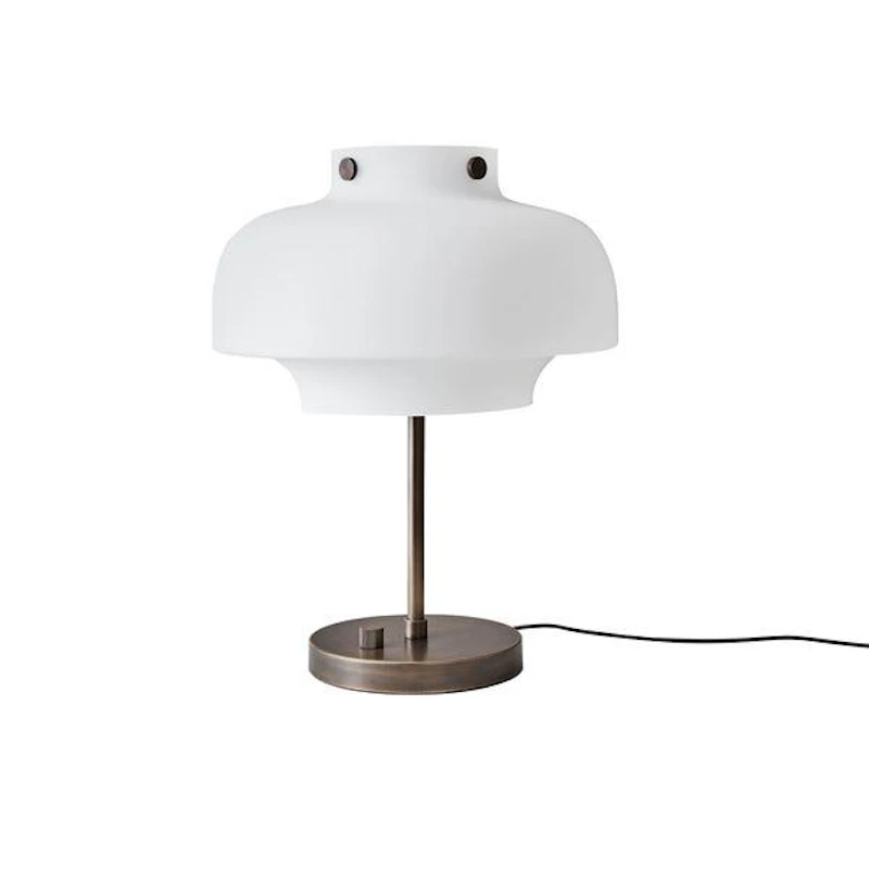 Copenhagen SC13 Bordslampa Opalglas & Mässing