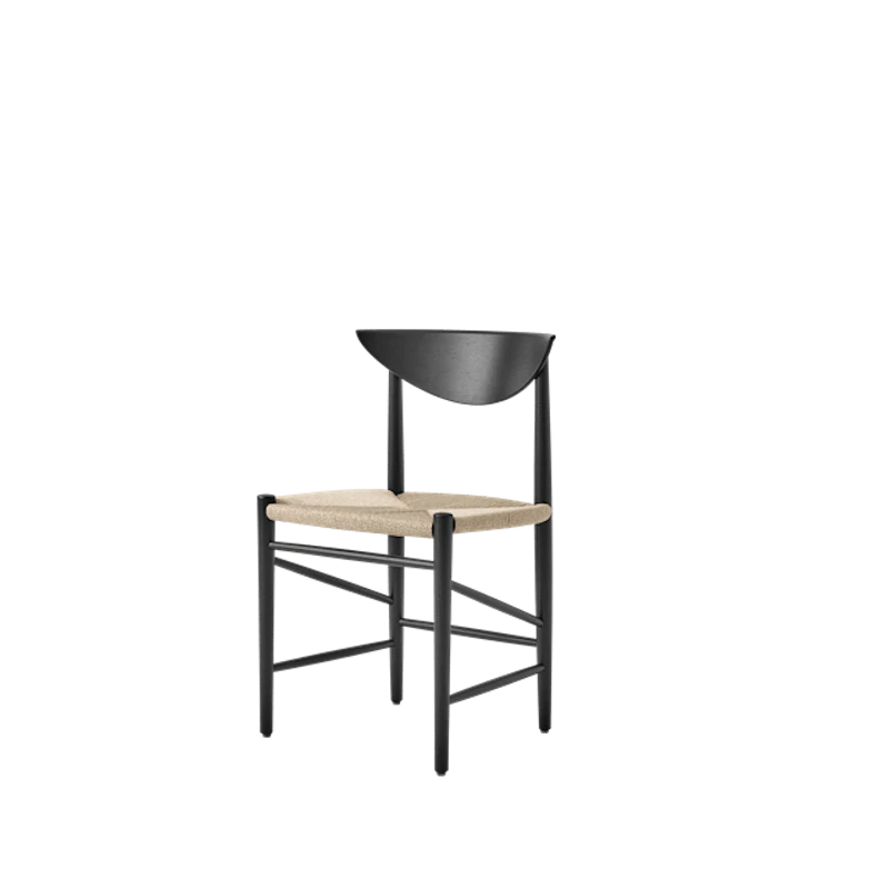 Drawn HM3 Matstol Svart Ek