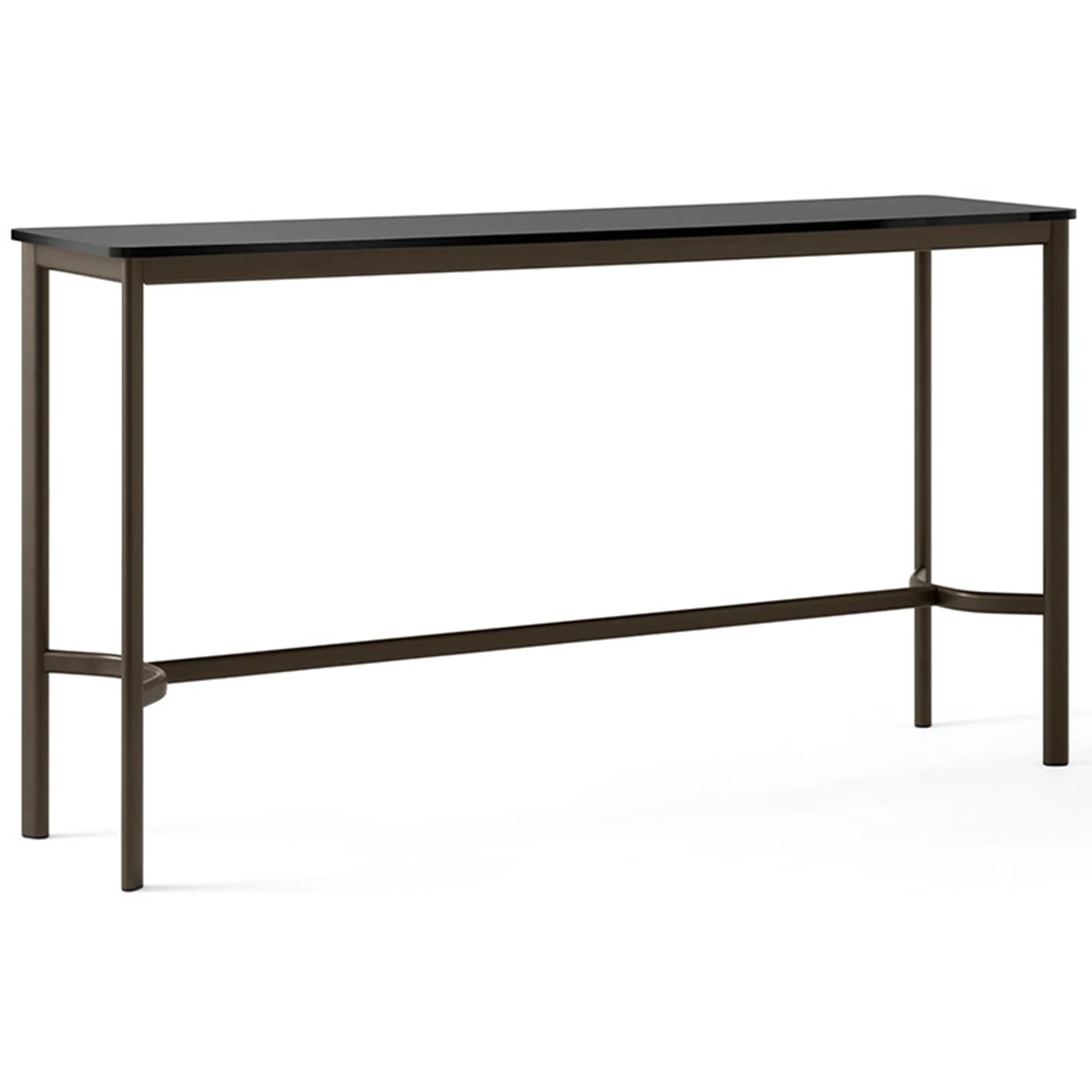 &Tradition Drip Hw63 Barbord 50x190x105 Cm Svart / Brons - Matbord & Barbord Laminat Svart - 132322A382A066