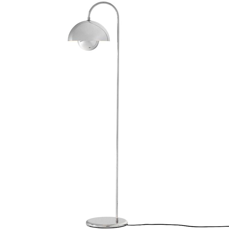 Flowerpot VP12 Golvlampa, Krom