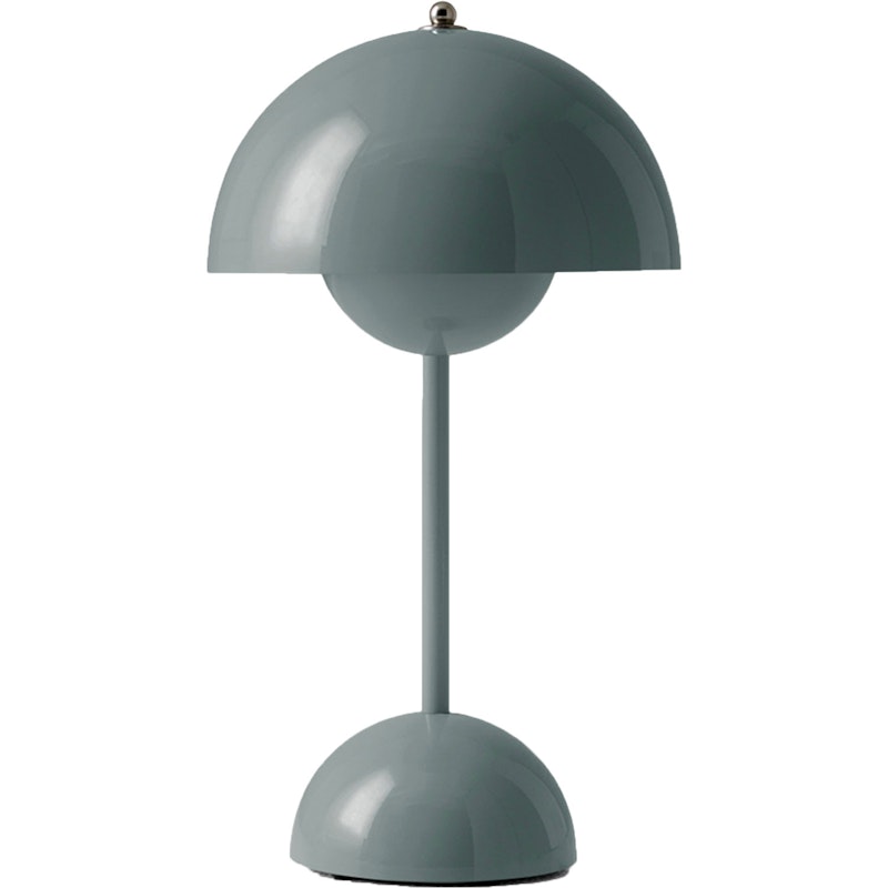 Flowerpot VP9 Bordslampa Portabel, Stone Blue