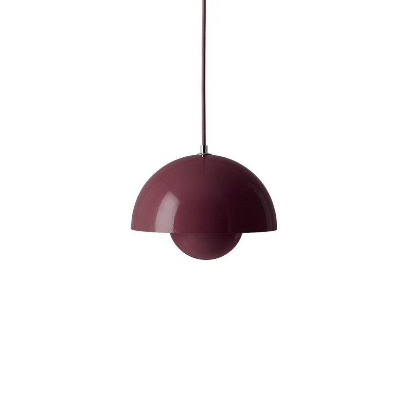 Flowerpot VP1 Pendel, Dark Plum