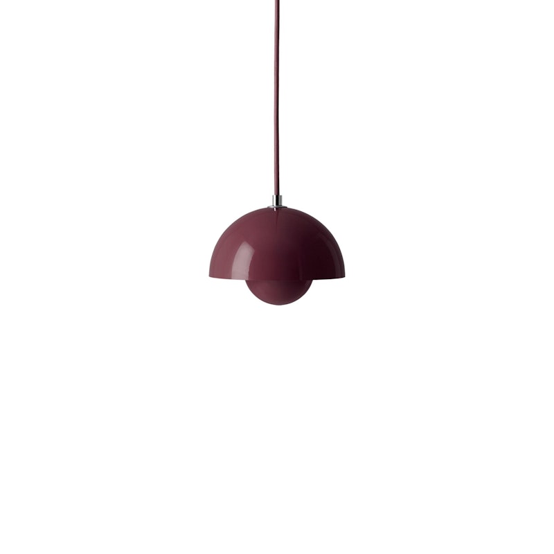 Flowerpot VP10 Pendel, Dark Plum
