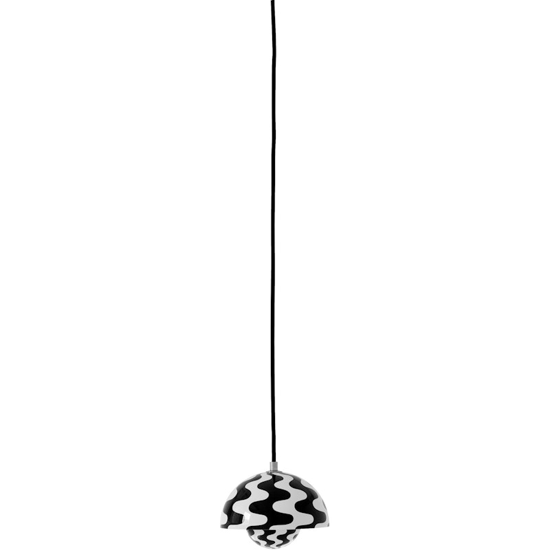 Flowerpot VP10 Pendel, Black/White