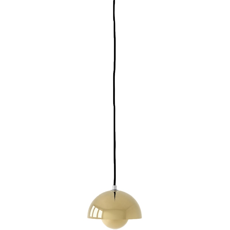 Flowerpot VP10 Pendel, Brass-Plated