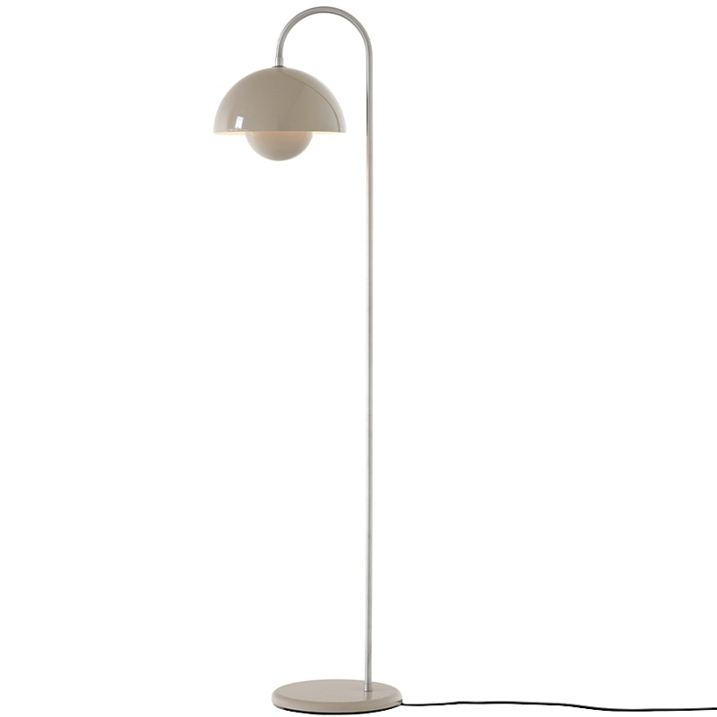 Flowerpot VP12 Golvlampa, Grey Beige