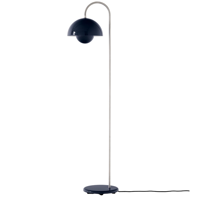 Flowerpot VP12 Golvlampa, Steel Blue