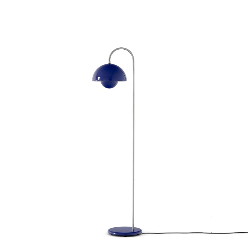 Flowerpot VP12 Golvlampa, Cobalt Blue