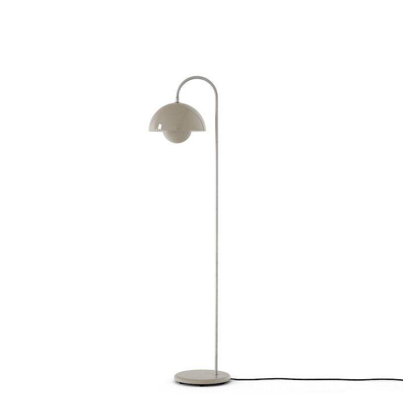 Flowerpot VP12 Golvlampa, Grey Beige