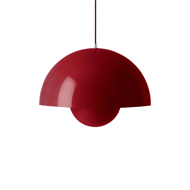 Flowerpot VP2 Pendel, Vermilion Red