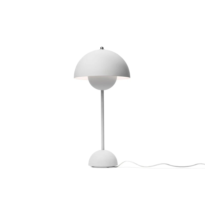 Flowerpot VP3 Bordslampa, Matt Light Grey
