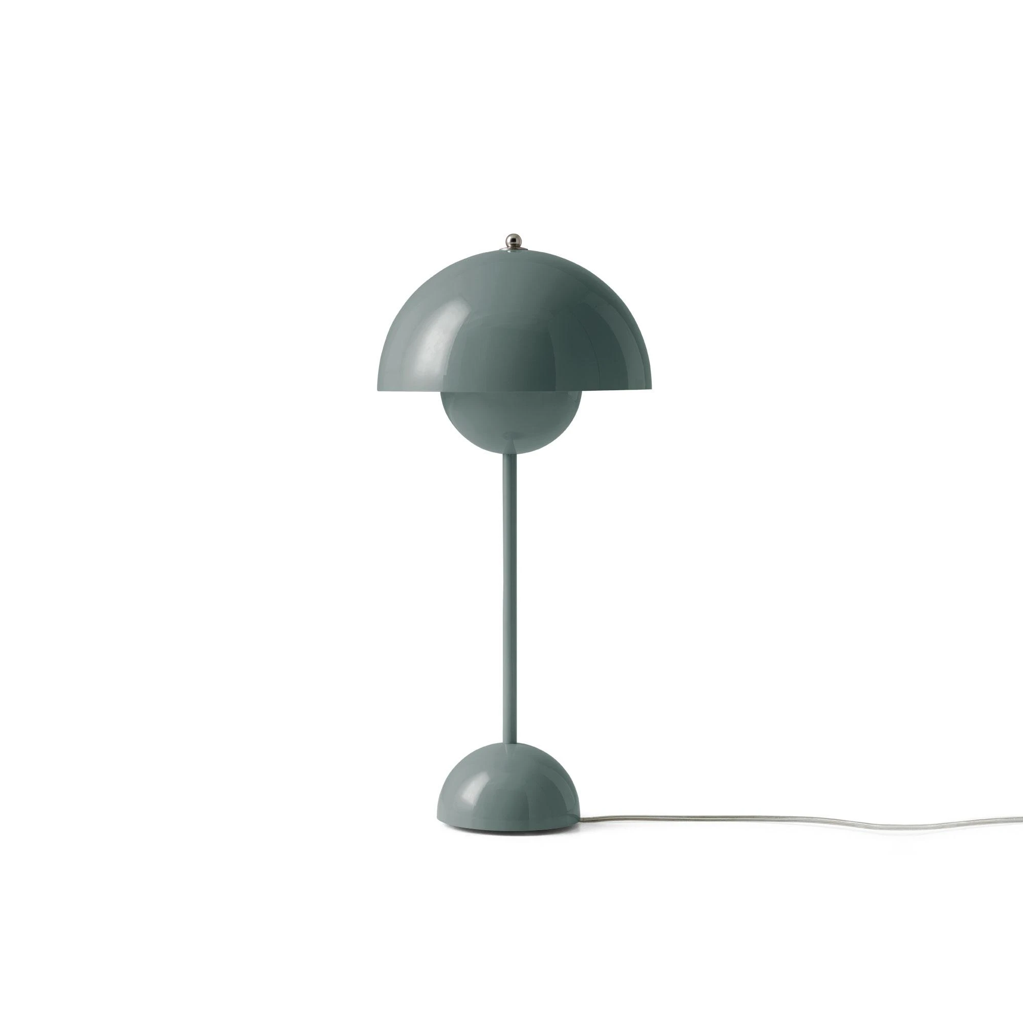 &Tradition Flowerpot Vp3 Bordslampa Gjord Av Pvc Gjord Av Lackad Metall Stone Blue - Bordslampor St&aring;l Stone Blue - 133084A208