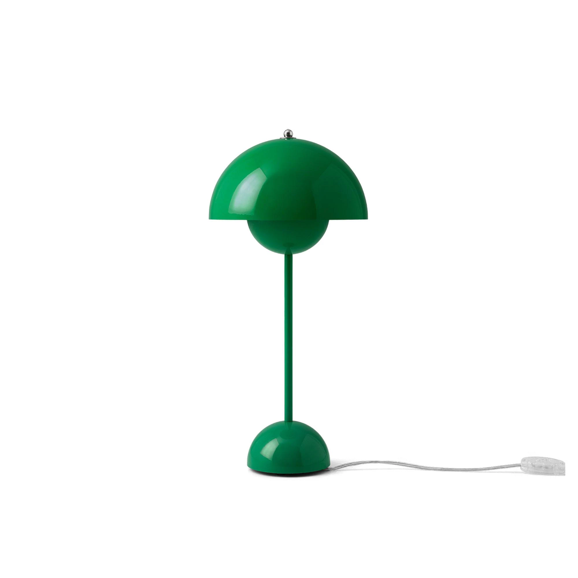 &Tradition Flowerpot Vp3 Bordslampa Signal Green - Bordslampor St&aring;l Signalgr&ouml;n - 133084A205
