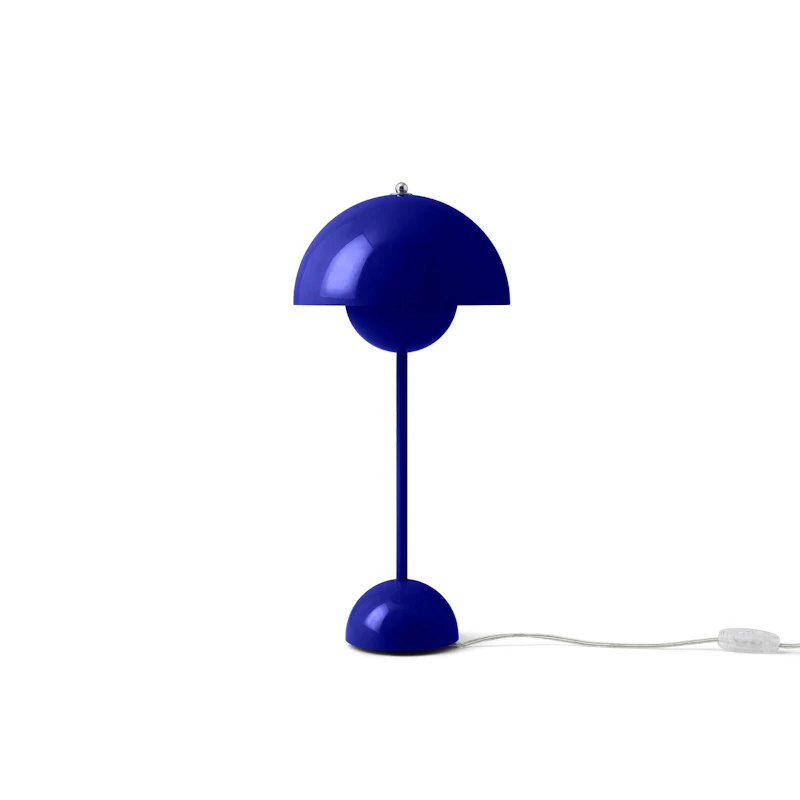 Flowerpot VP3 Bordslampa, Cobalt Blue