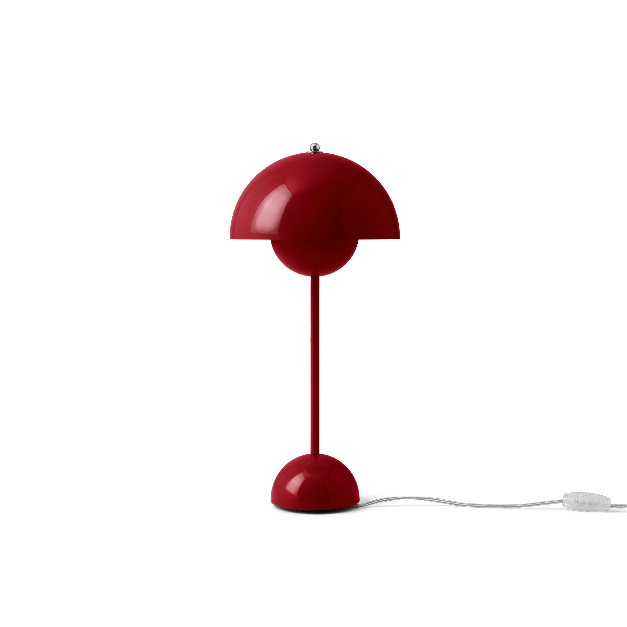 &Tradition Flowerpot Vp3 Bordslampa Vermilion Red - Bordslampor St&aring;l Vermilion Red - 133084A182