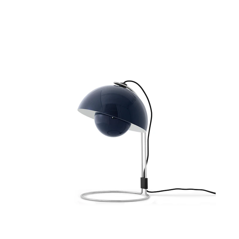 Flowerpot VP4 Bordslampa, Steel Blue