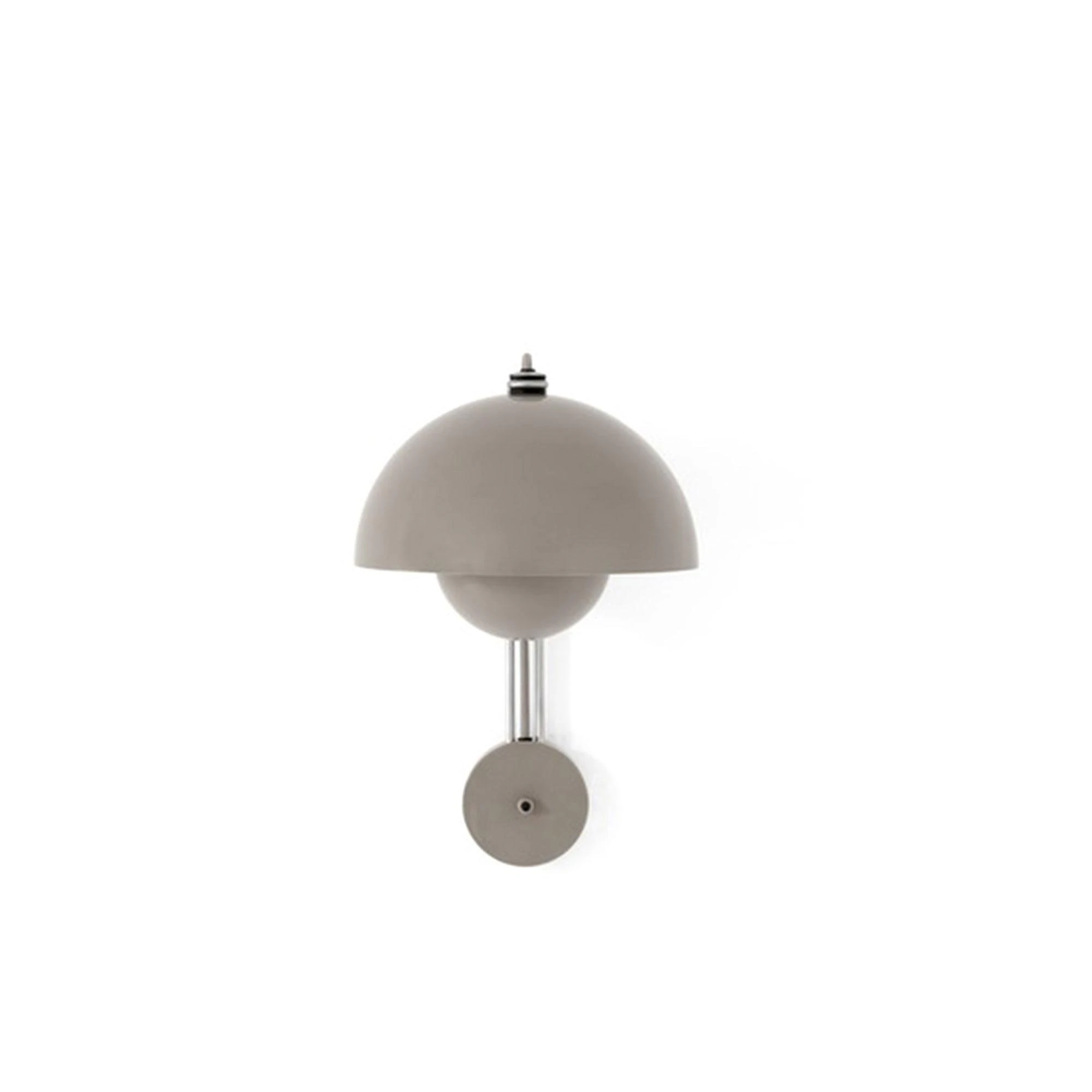 &Tradition Flowerpot Vp8 V&auml;gglampa Grey Beige - V&auml;gglampor J&auml;rn Gr&aring;beige - 133090A209