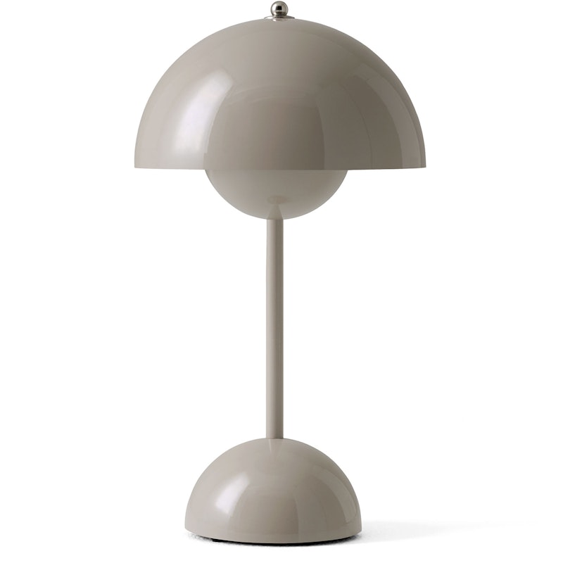 Flowerpot VP9 Bordslampa Portabel, Grey Beige