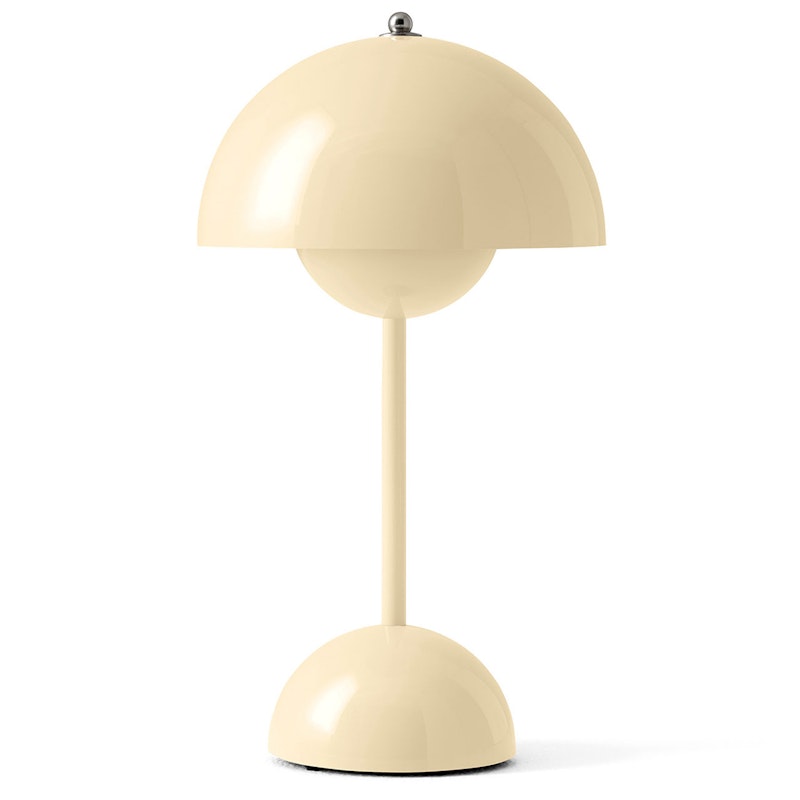 Flowerpot VP9 Bordslampa Portabel, Ivory