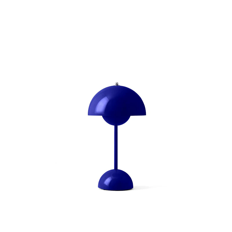 Flowerpot VP9 Bordslampa Portabel, Cobalt Blue