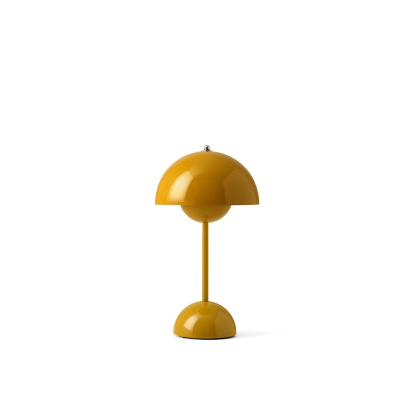 Flowerpot VP9 Bordslampa Portabel, Mustard