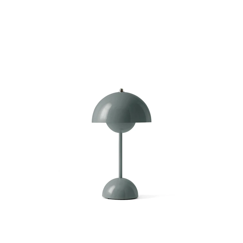 Flowerpot VP9 Bordslampa Portabel, Stone Blue