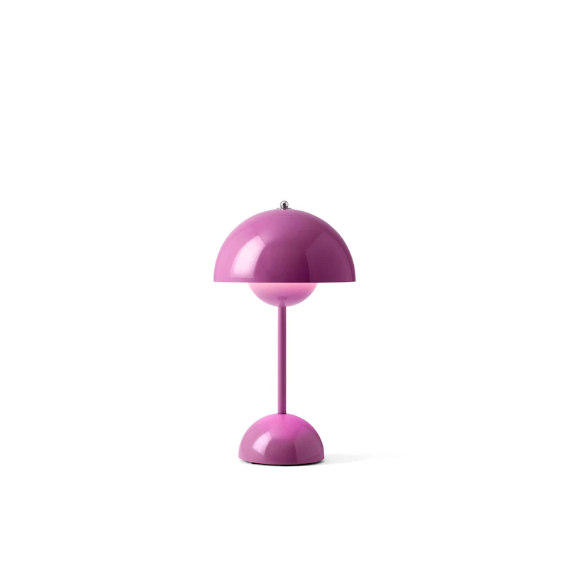 Flowerpot VP9 Bordslampa Portabel, Tangy Pink