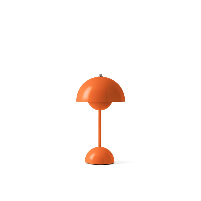 Flowerpot VP9 Bordslampa Portabel, Zesty Orange