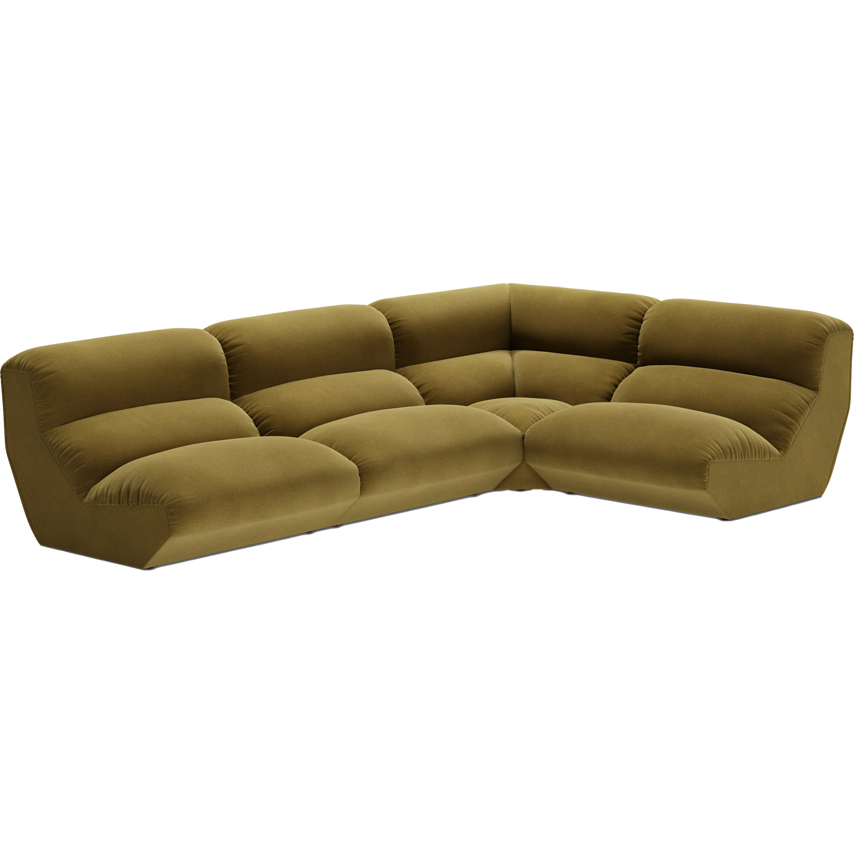 &Tradition Hi Lo Modulsoffa Configuration E Mylla - H&ouml;rnsoffor & Divansoffor Textil Mylla - 147229A235A519D424
