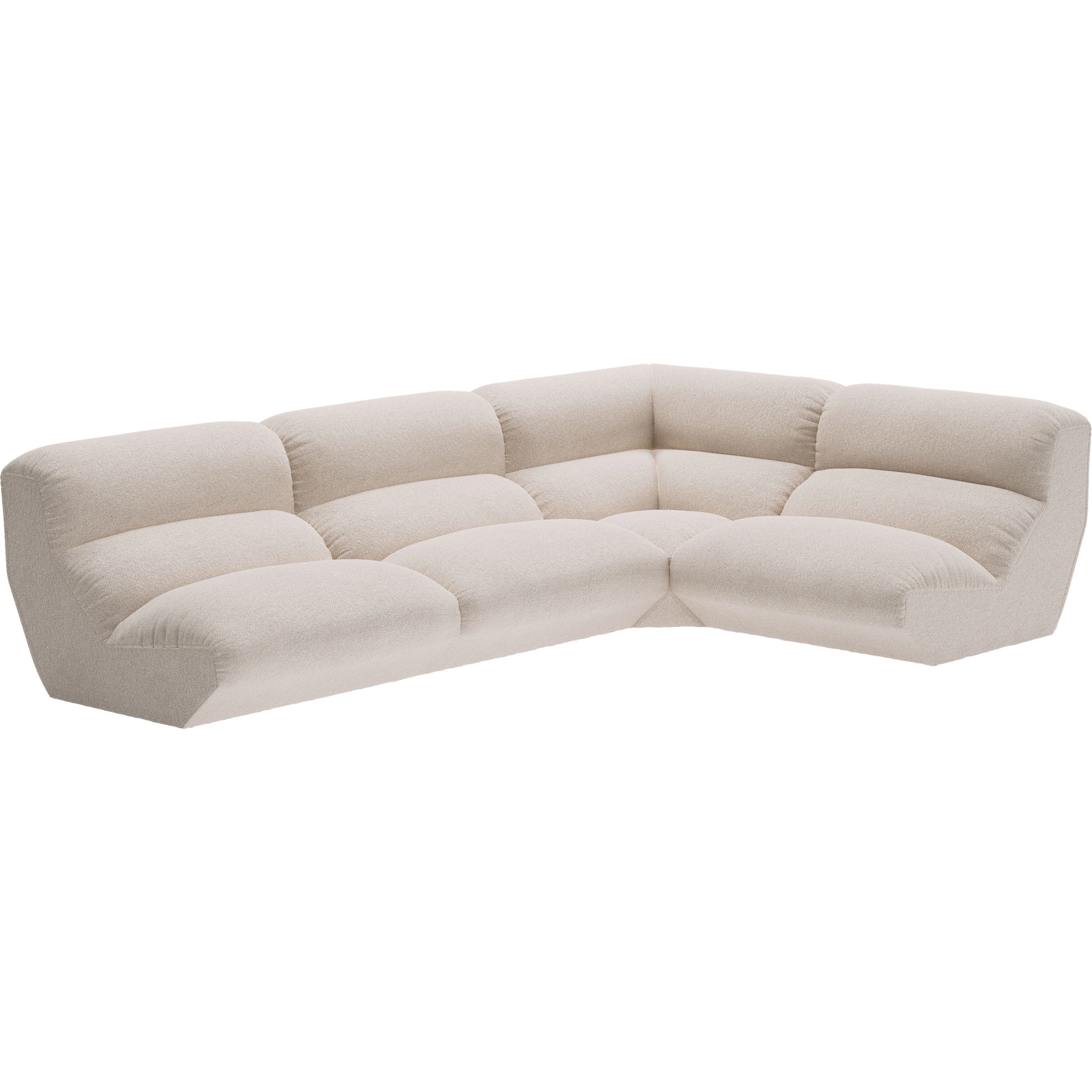 &Tradition Hi Lo Modulsoffa Configuration E Grain - H&ouml;rnsoffor & Divansoffor Boucl&eacute; Grain - 147229A235A178D402