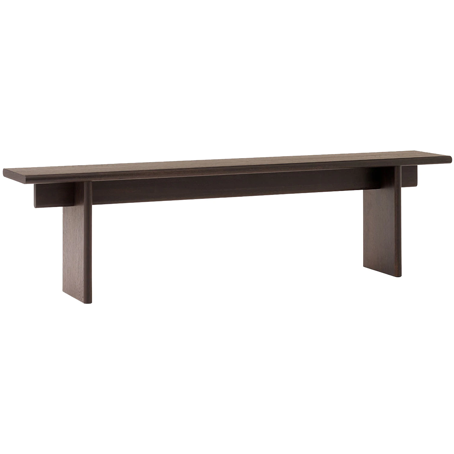 &Tradition Ita Os5 B&auml;nk 170 Cm M&ouml;rkbetsad - B&auml;nkar Ek M&ouml;rkbetsad Ek - 140003A526