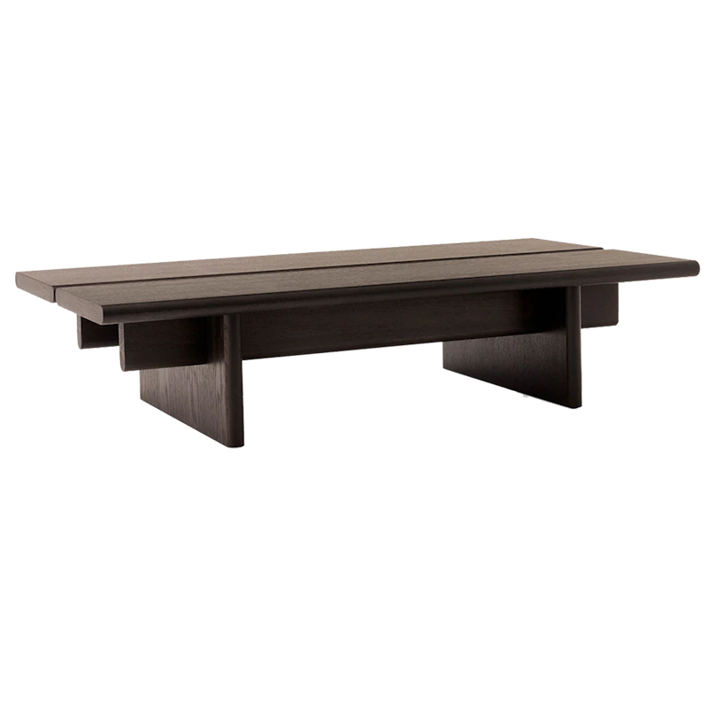 Ita OS3 Soffbord 60x110 cm, Mörkbetsad Ek