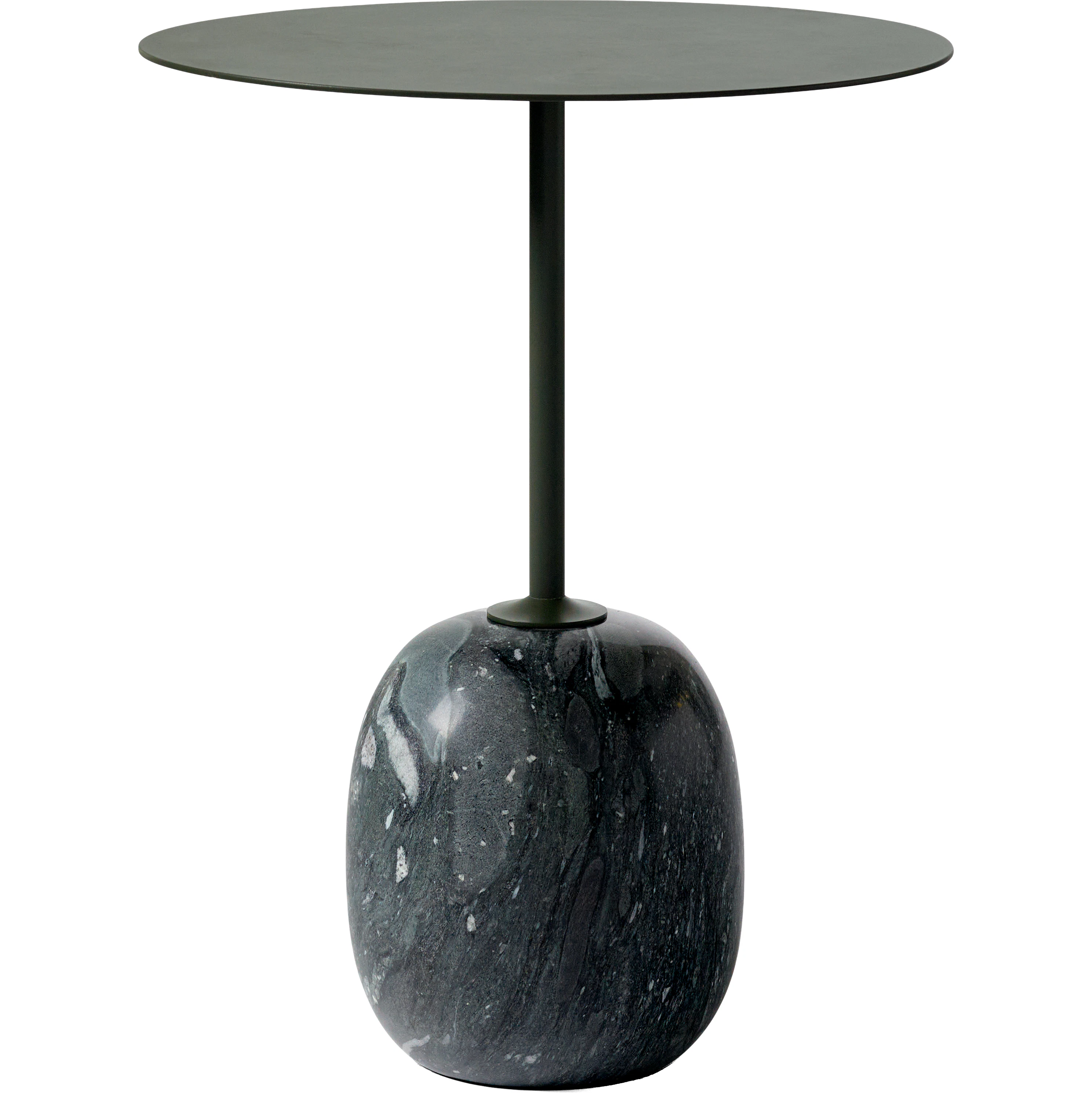 &Tradition Lato Ln8 Bord 40 Cm Deep Green / Verde Grigio Marble - Soffbord Marmor Djupgr&ouml;n - 160796A288