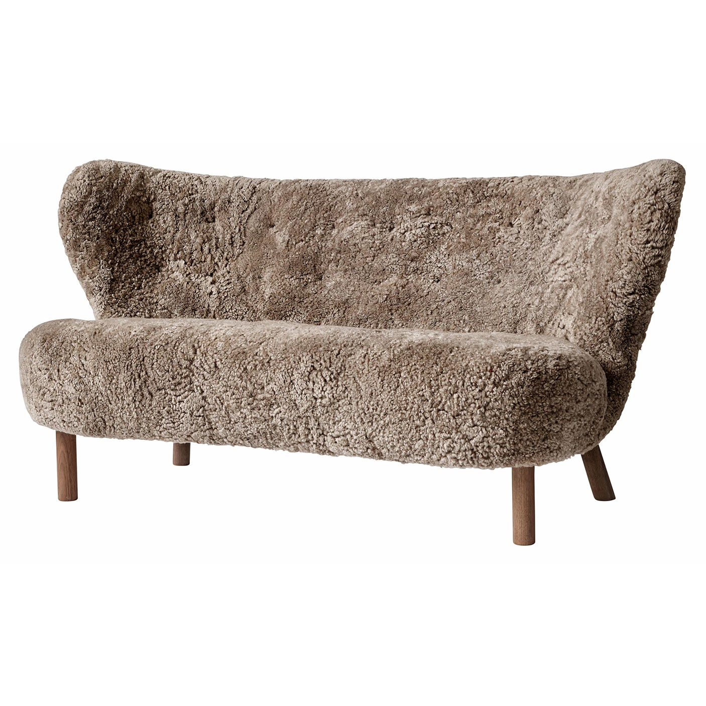 &Tradition Little Petra Soffa Vb2 Oljad Valn&ouml;t / Sahara - 2-sitssoffor F&aring;rskinn Sahara - 134428A235A040A731