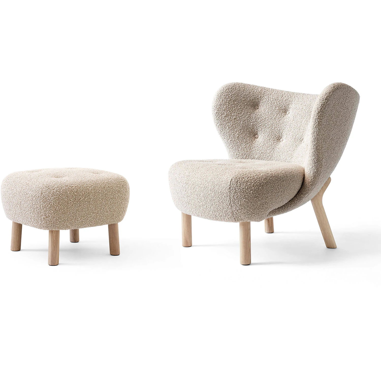 &Tradition Little Petra Vb1 Loungestol Set Karakorum / Oljad Ek - F&aring;t&ouml;ljer Karakorum 003 - 134431A235A020A399