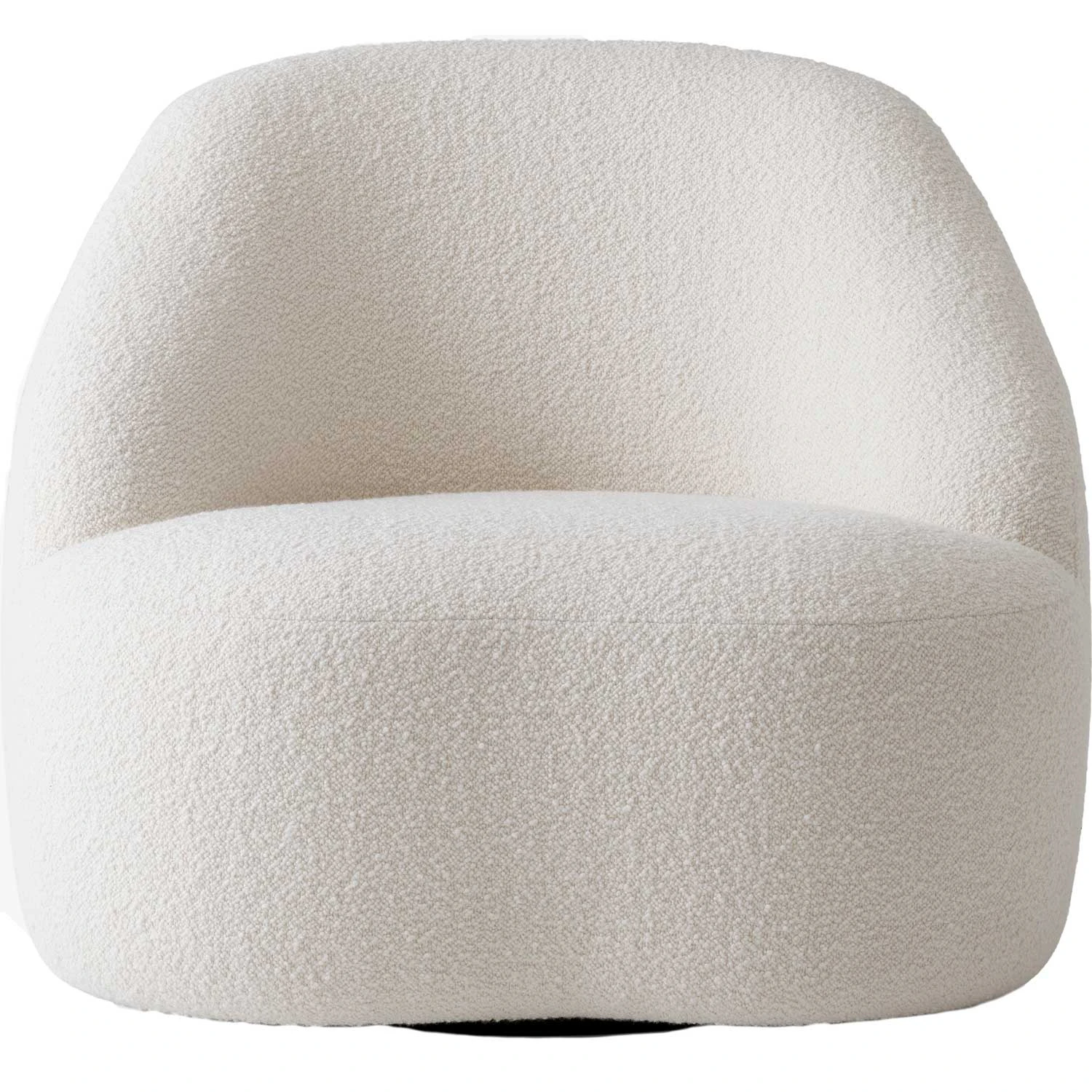 &Tradition Margas Lc2 Snurrf&aring;t&ouml;lj Svart/karakorum 001 - F&aring;t&ouml;ljer Boucl&eacute; Karakorum 001 - 134442A235A020A398