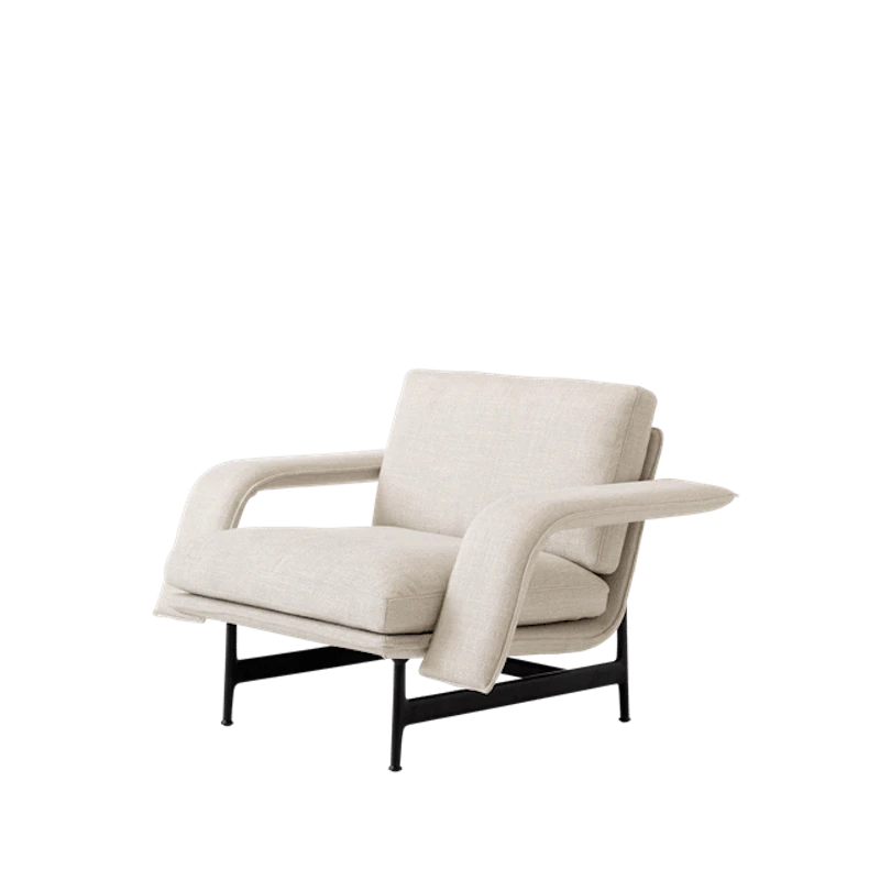 Meantime AV29 Fåtöljsoffa Varm Svart/Ecriture 0210