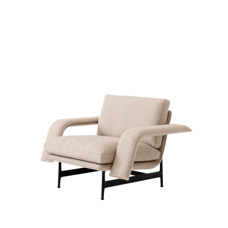 Meantime AV29 Fåtöljsoffa Varm Svart/Hallingdal 0220