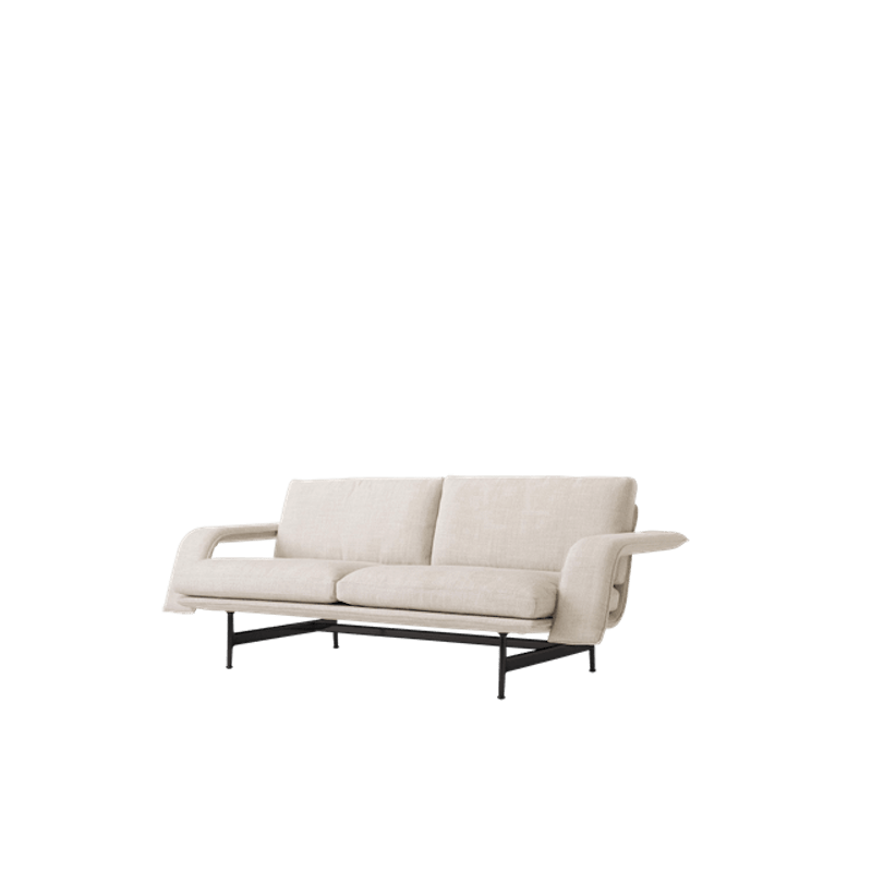 Meantime AV30 2-Sits Soffa Varm Svart/Ecriture 0210