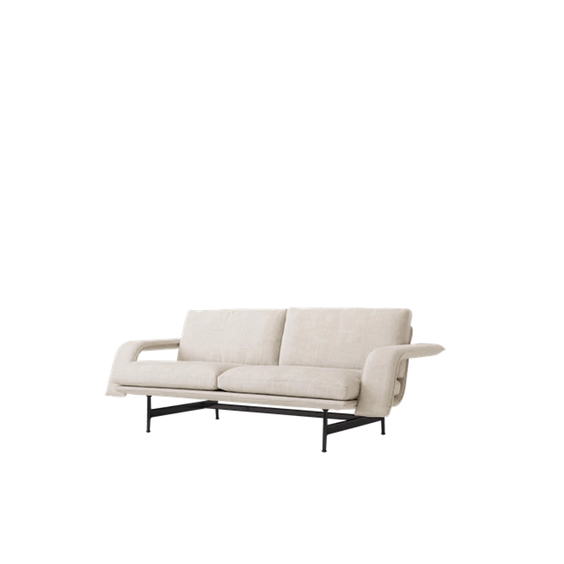 Meantime AV30 2-Sits Soffa Varm Svart/Ecriture 0210