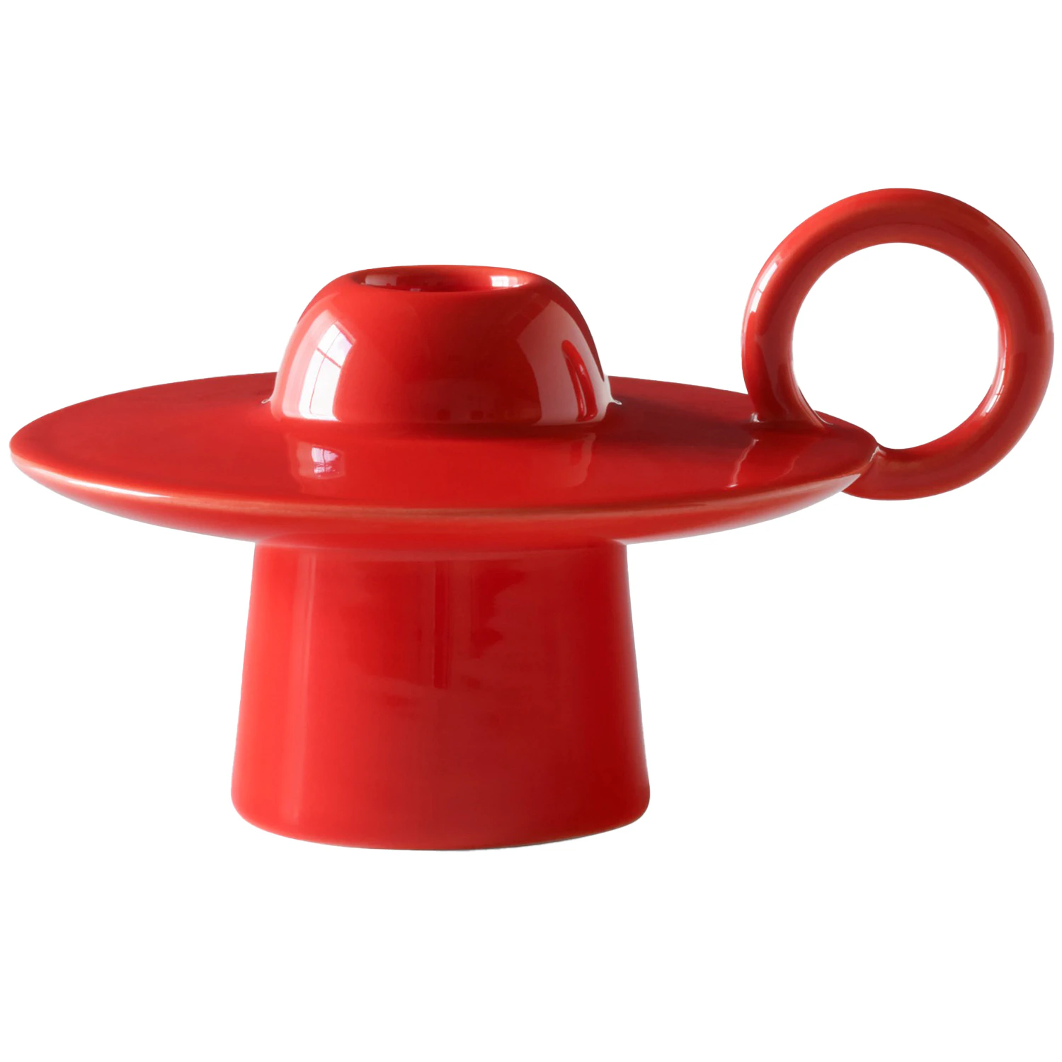 &Tradition Momento Jh39 Ljusstake Poppy Red - Ljuslyktor Keramik Poppy Red - 133243A351