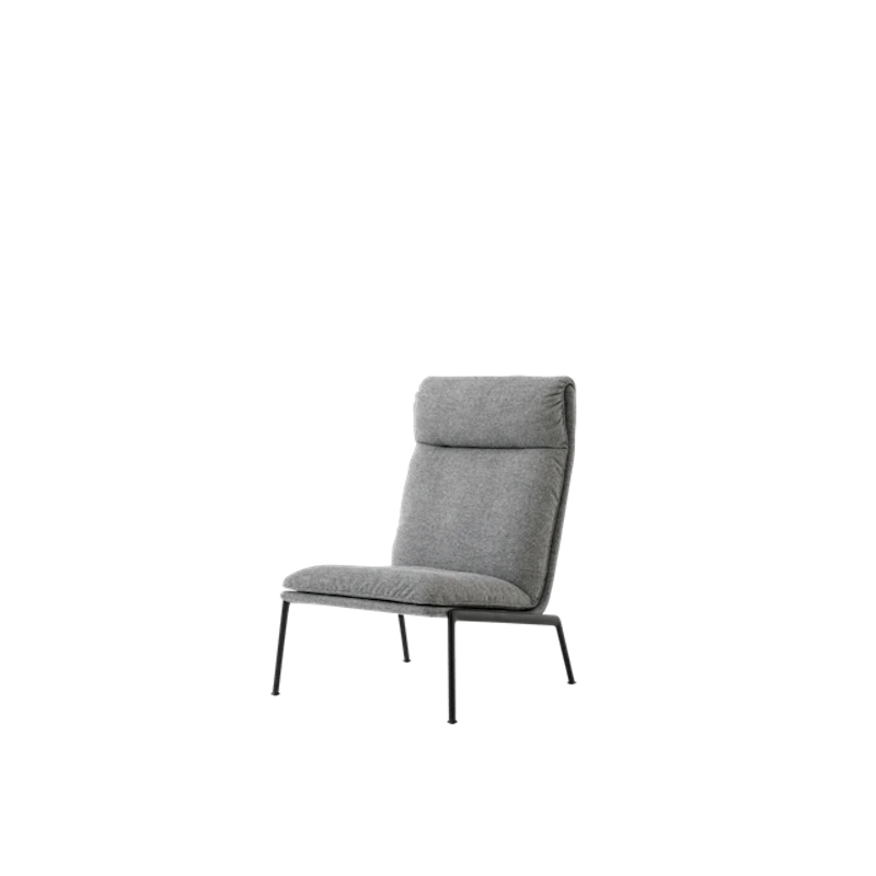 Muno LN16 Fåtölj Med Hög Rygg Varm Svart/Hallingdal 0126