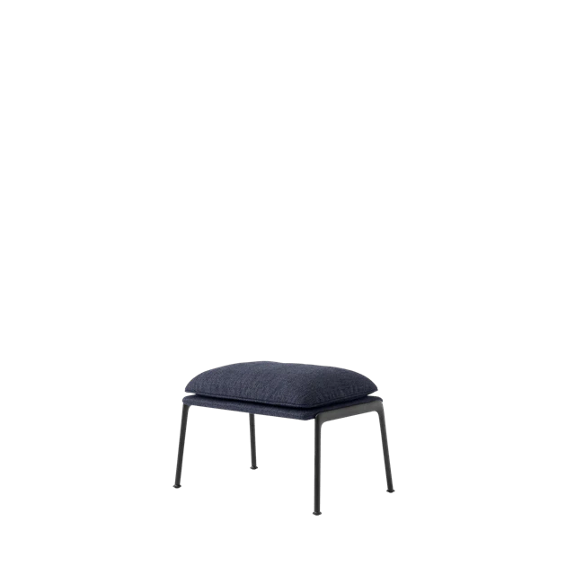 &Tradition Muno Ln20 Fotpall Varm Svart/ecriture 0780 - Fotpallar Aluminium Ecriture - 139910A235A188C113