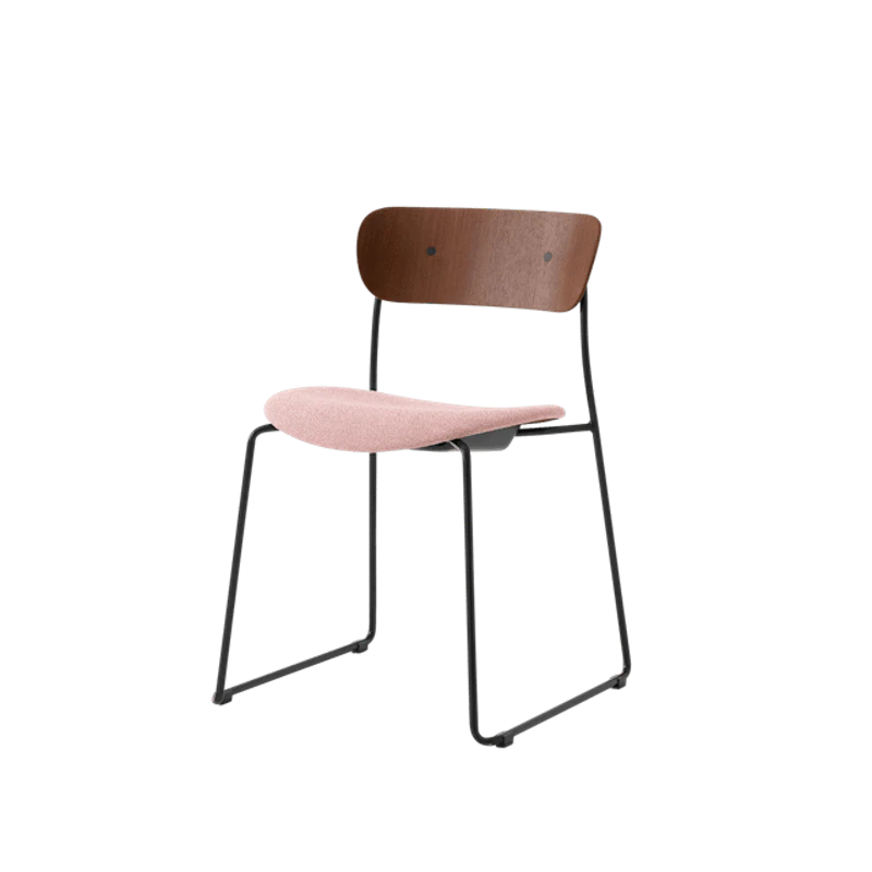 Pavilion AV52 Matstol Polstrad Sits Svart/Ecriture