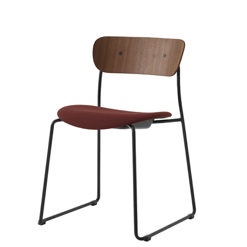 Pavilion AV52 Matstol Polstrad Sits Svart/Fiord