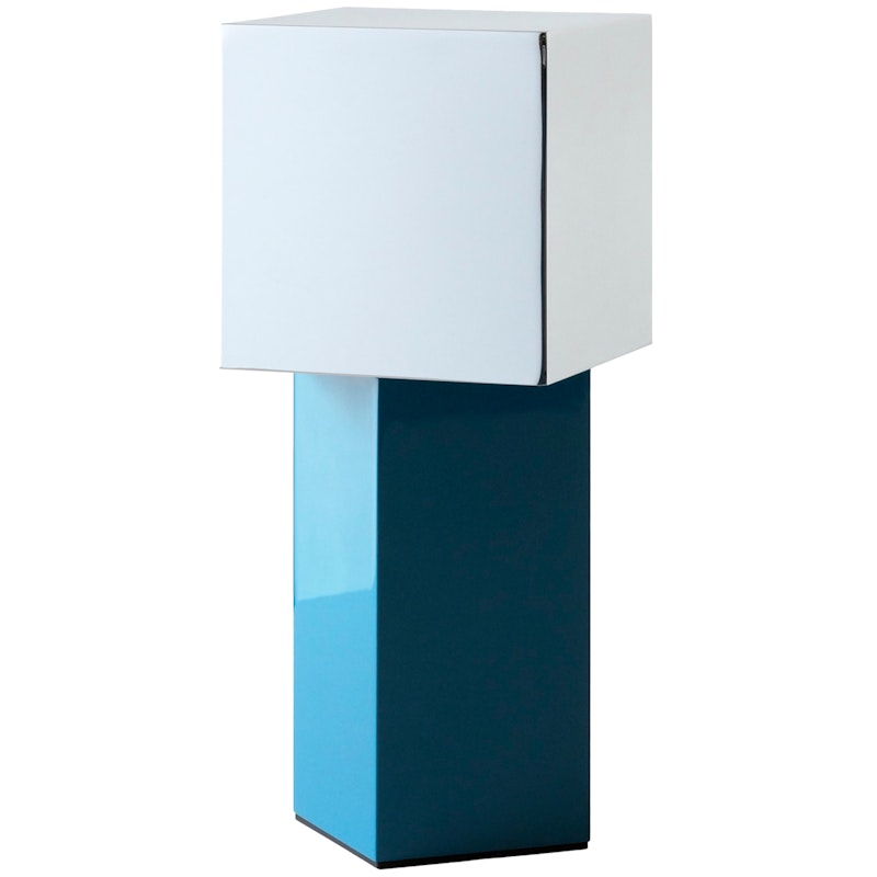 Pivot ATD7 Portabel Bordslampa, Blå/Silver