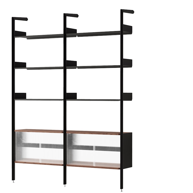 Rombe IF3/IF6 Hyllsystem Config E, Antracit