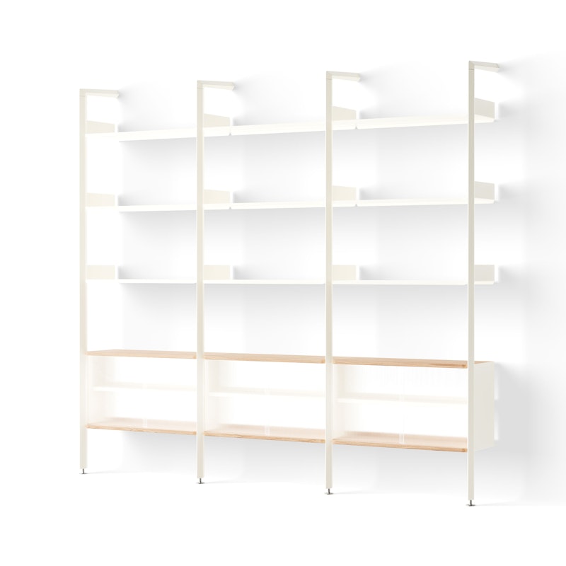 Rombe IF3/IF6/IF6 Hyllsystem Config K, Alabaster