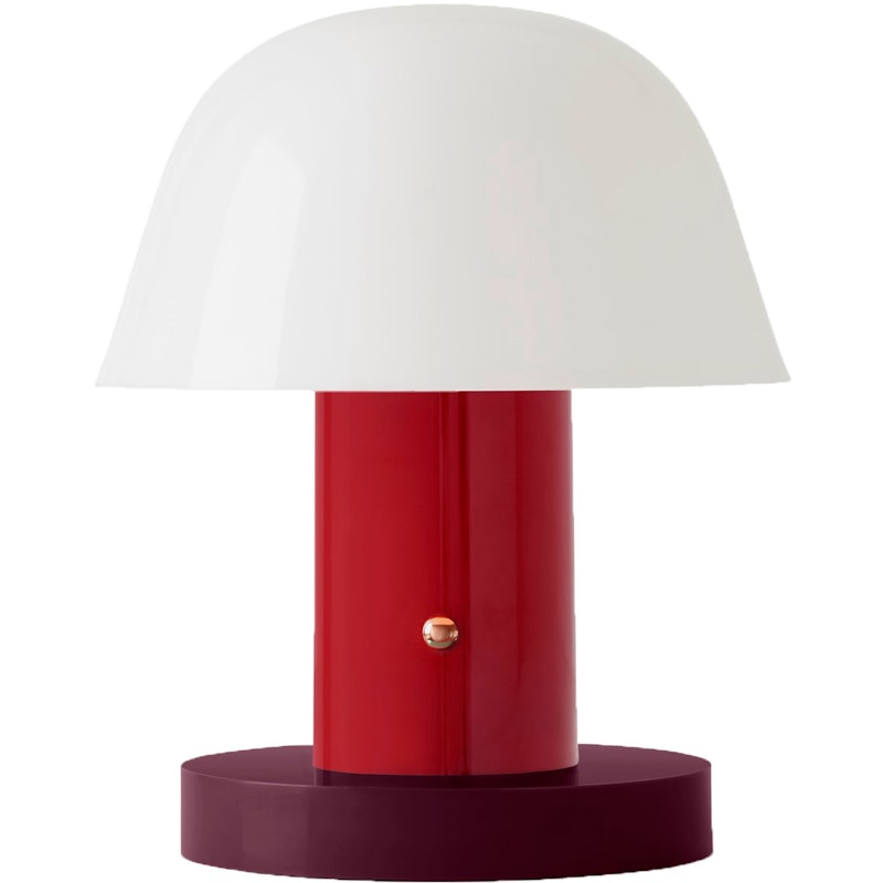 Setago JH27 Bordslampa Portabel, Maroon / Grape